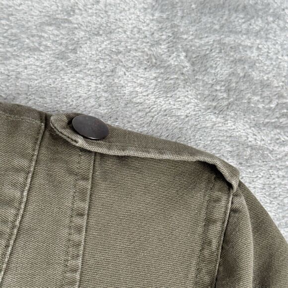 Liz Claiborne Jacket Womens 2X Army Green Casual Fatigue Jacket Military Utility - Picture 5 of 8